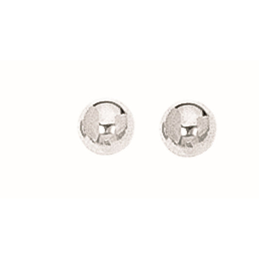Royal Chain Silver Ball Earring AGM