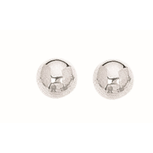Royal Chain Silver Ball Earring AGM