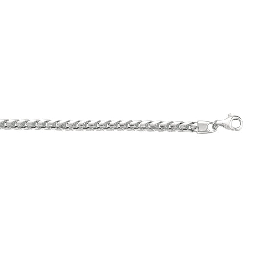 Royal Chain Silver 4.80mm Round Franco Chain AGW346