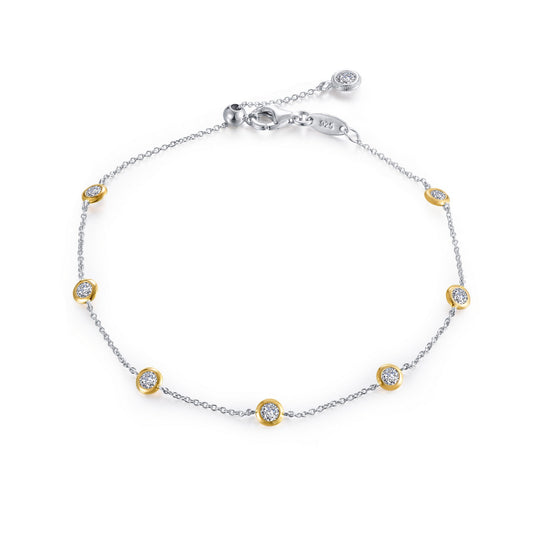 Lafonn 1.02 CTW Adjustable 7 Symbols Of Joy Station Bracelet