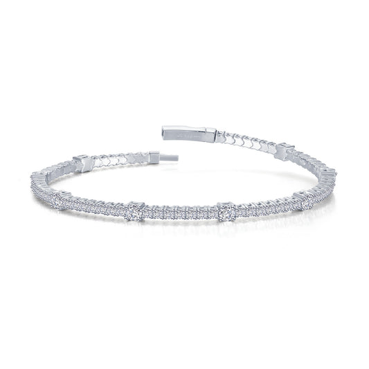 Lafonn 3.58 CTW Station Flexible Tennis Bracelet