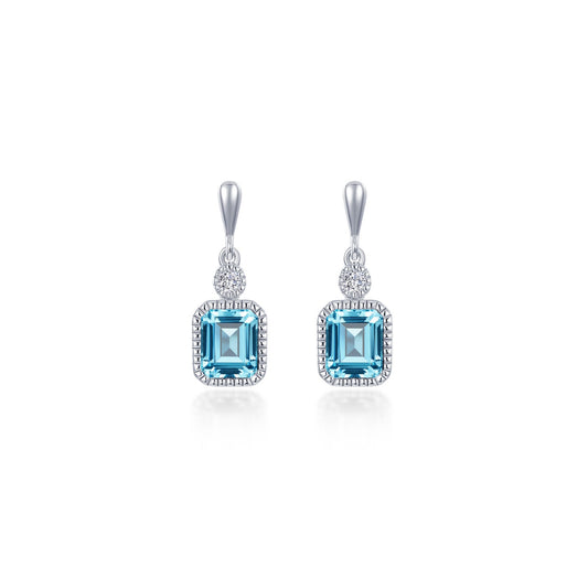 Lafonn March Birthstone Earrings