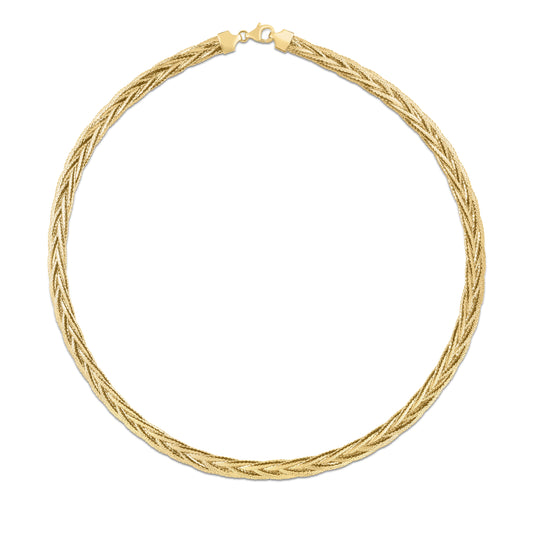 Royal Chain 14K Rapunzel Woven Chain C15465