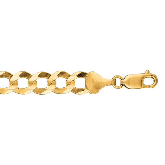 Royal Chain 14K Gold 8.2mm Comfort Curb Chain CC210