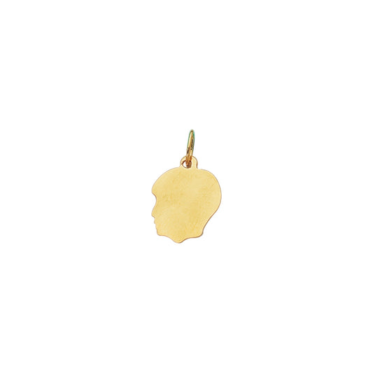 Royal Chain 14K Gold Small Boy Charm CH303