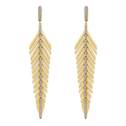lafonn-elegant-feather-drop-earrings