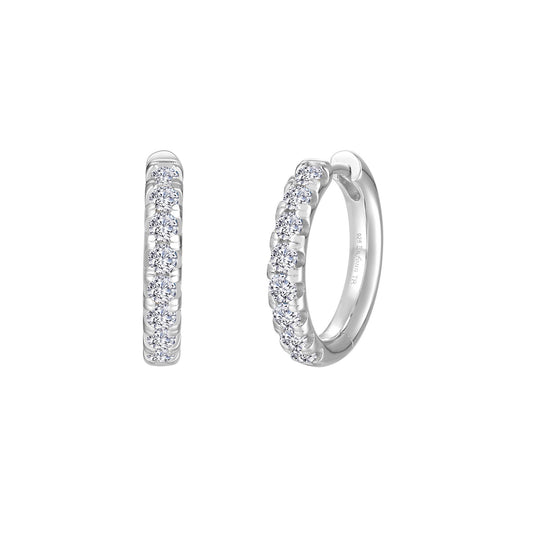 Lafonn Madison Hoop Earrings