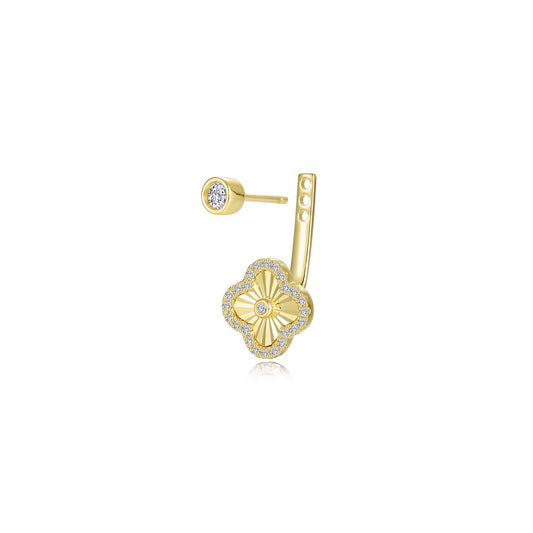 Lafonn Clover Jacket Earrings