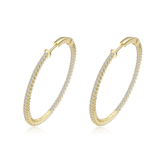 Lafonn 35mm Hoop Earrings