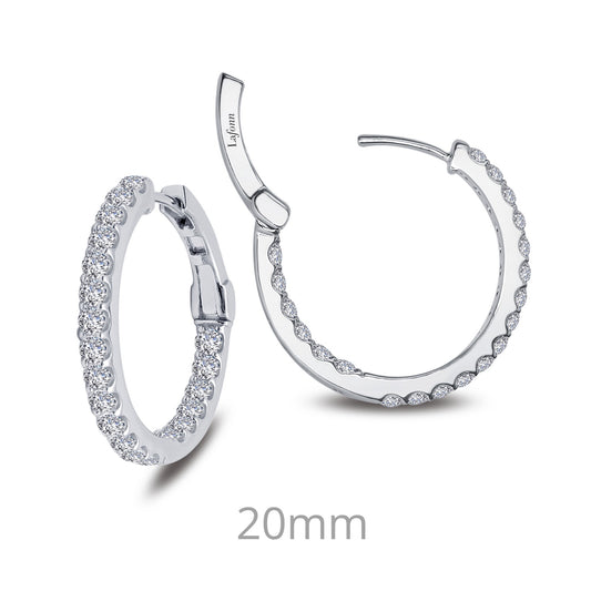 Lafonn 20mm Hoop Earrings