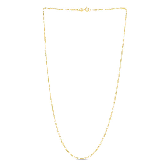 Royal Chain 14K Gold 1.9mm Figaro Chain FIG050