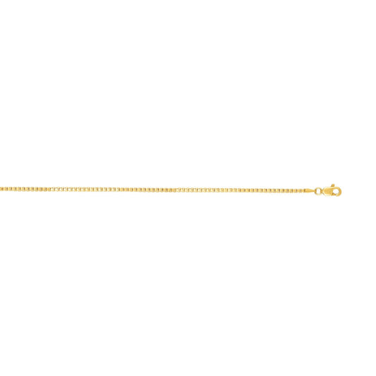 Royal Chain 14K Gold 1.8mm Semi-Solid Box Chain HBOX090