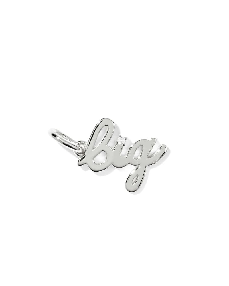 Big 18k Gold Vermeil & Sterling Silver Charm