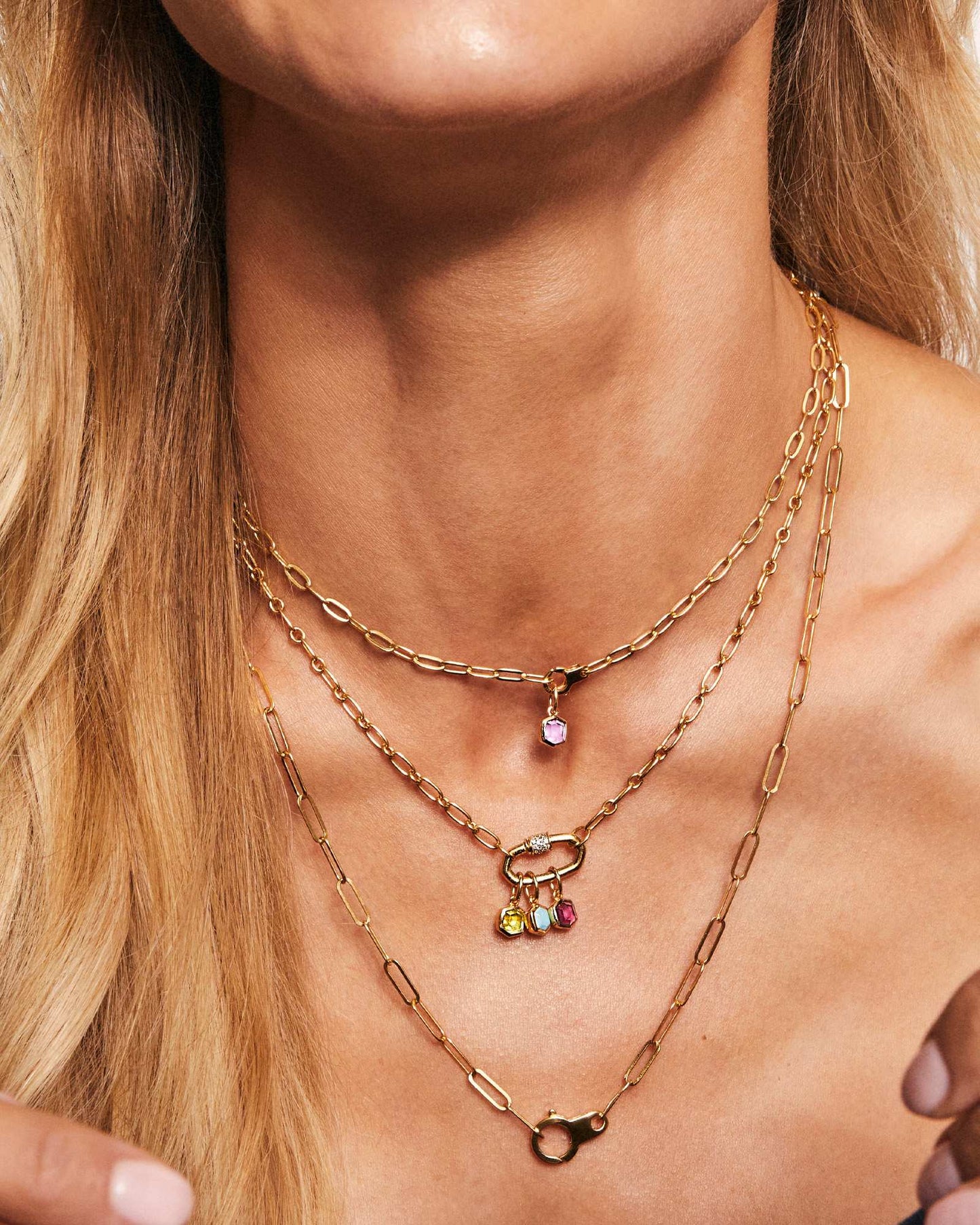 Davie 18k Gold Vermeil Charm in Different Colors
