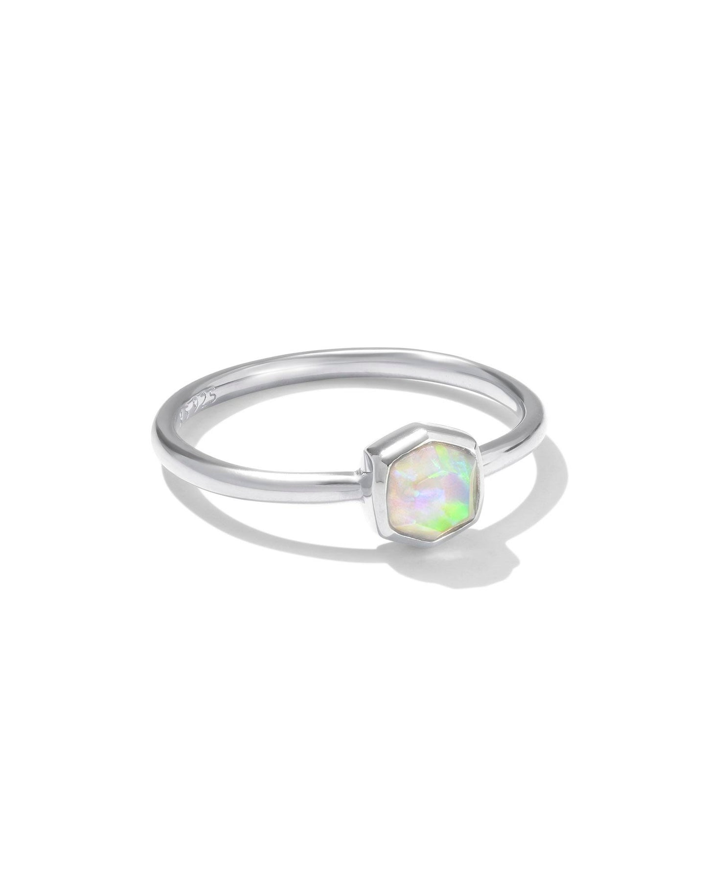 Davie Sterling Silver Band Ring