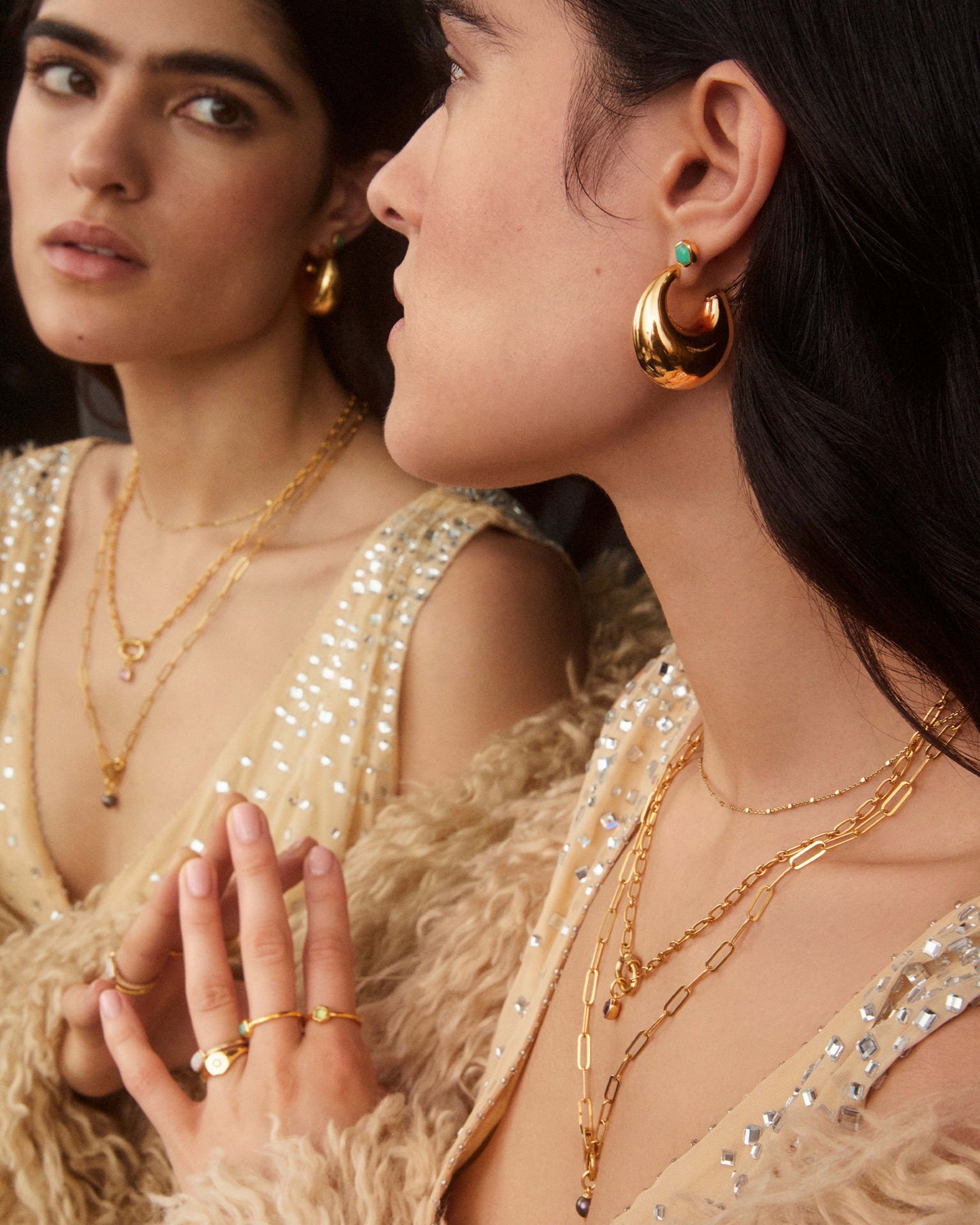 Kendra Scott Davie 18k Gold Vermeil Stud Earrings
