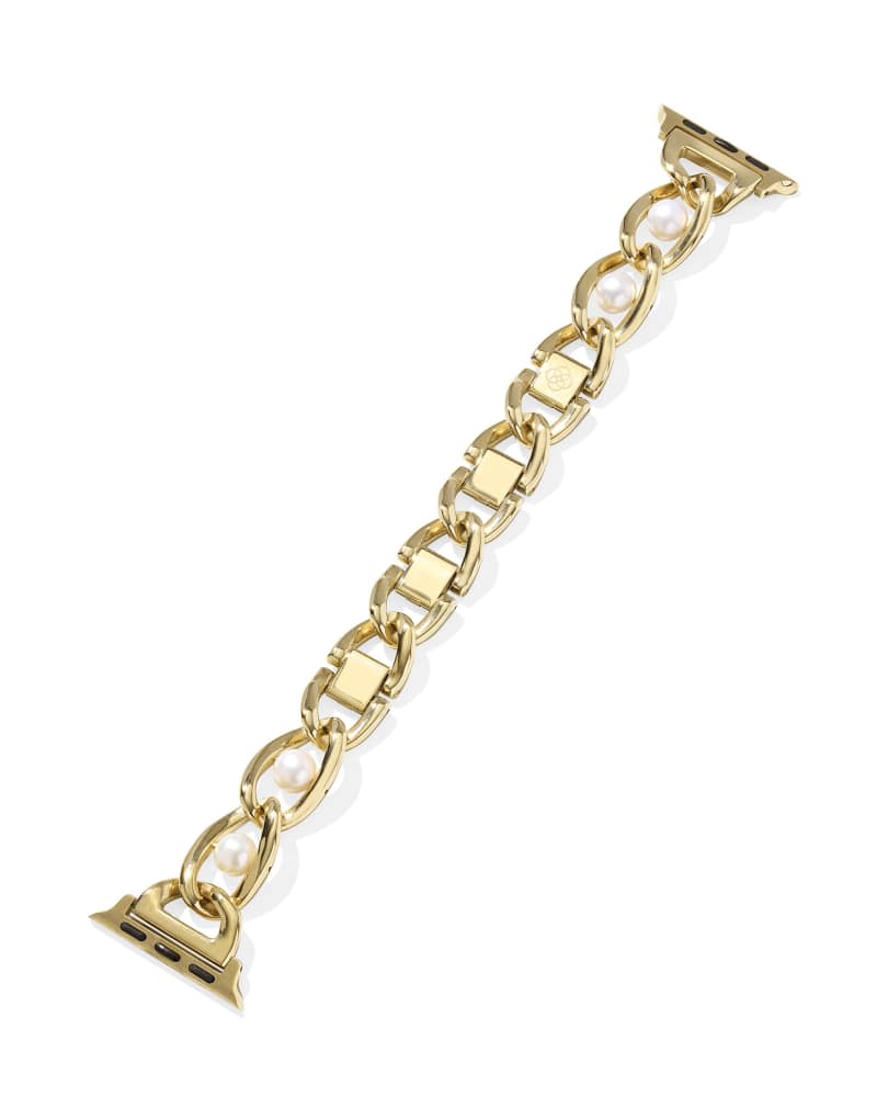 Giselle Gold Tone Stainless Steel Watch Band 9608880919