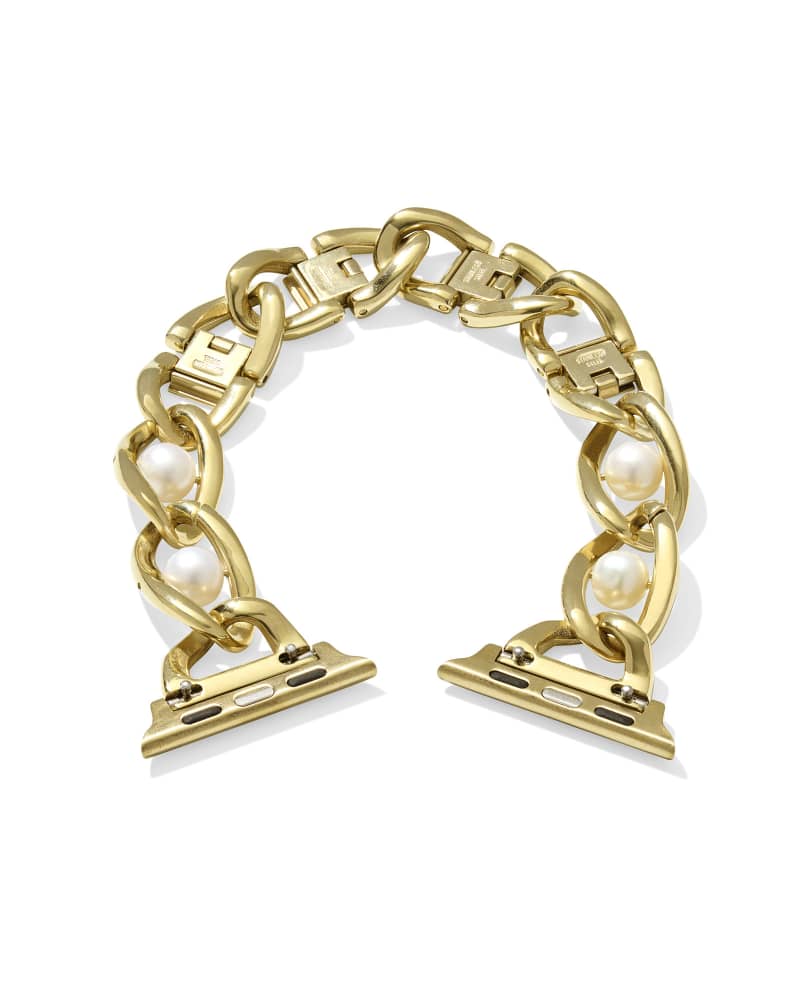 Giselle Gold Tone Stainless Steel Watch Band 9608880919