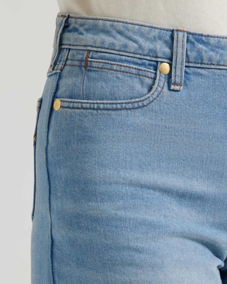 Wrangler® x Yellow Rose by Kendra Scott High Rise Cowboy Short 196458415067