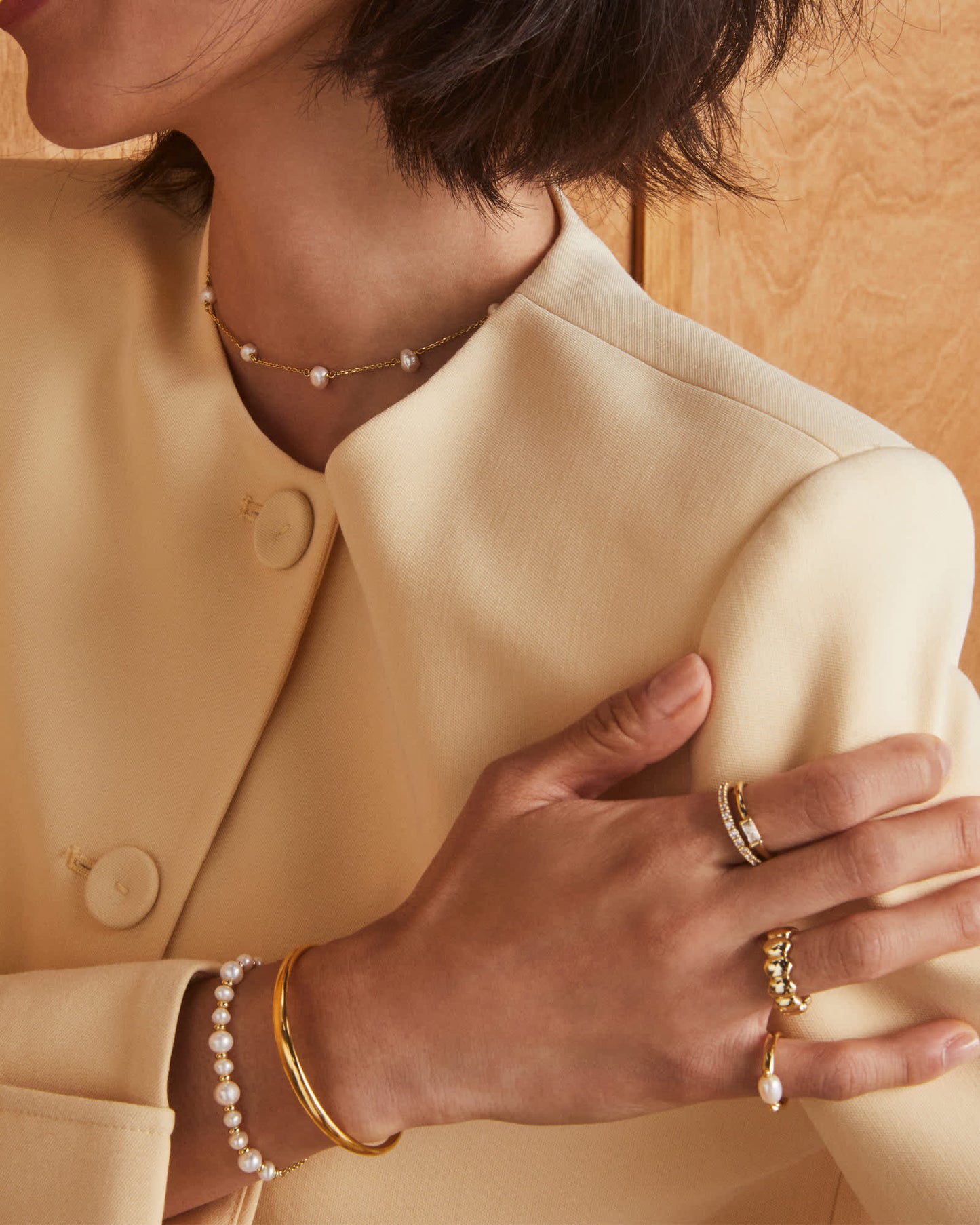 Kaitlin Gold Band Ring 196088801100