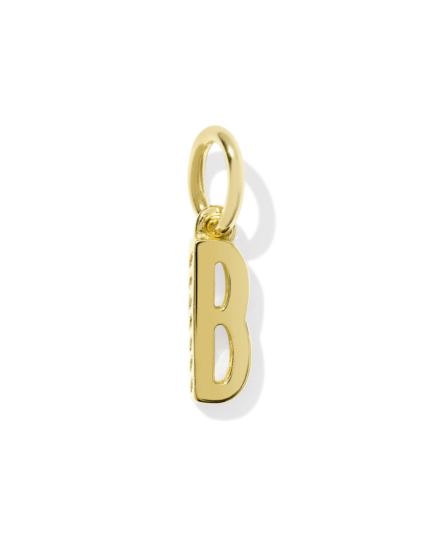 Metal Letter 18k Gold Vermeil Charm