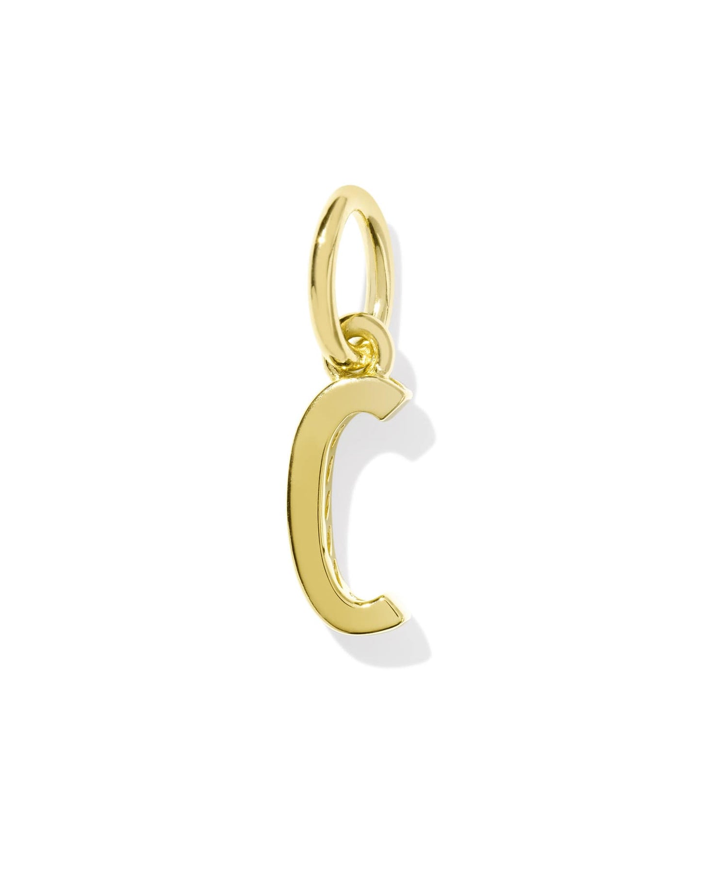 Metal Letter 18k Gold Vermeil Charm