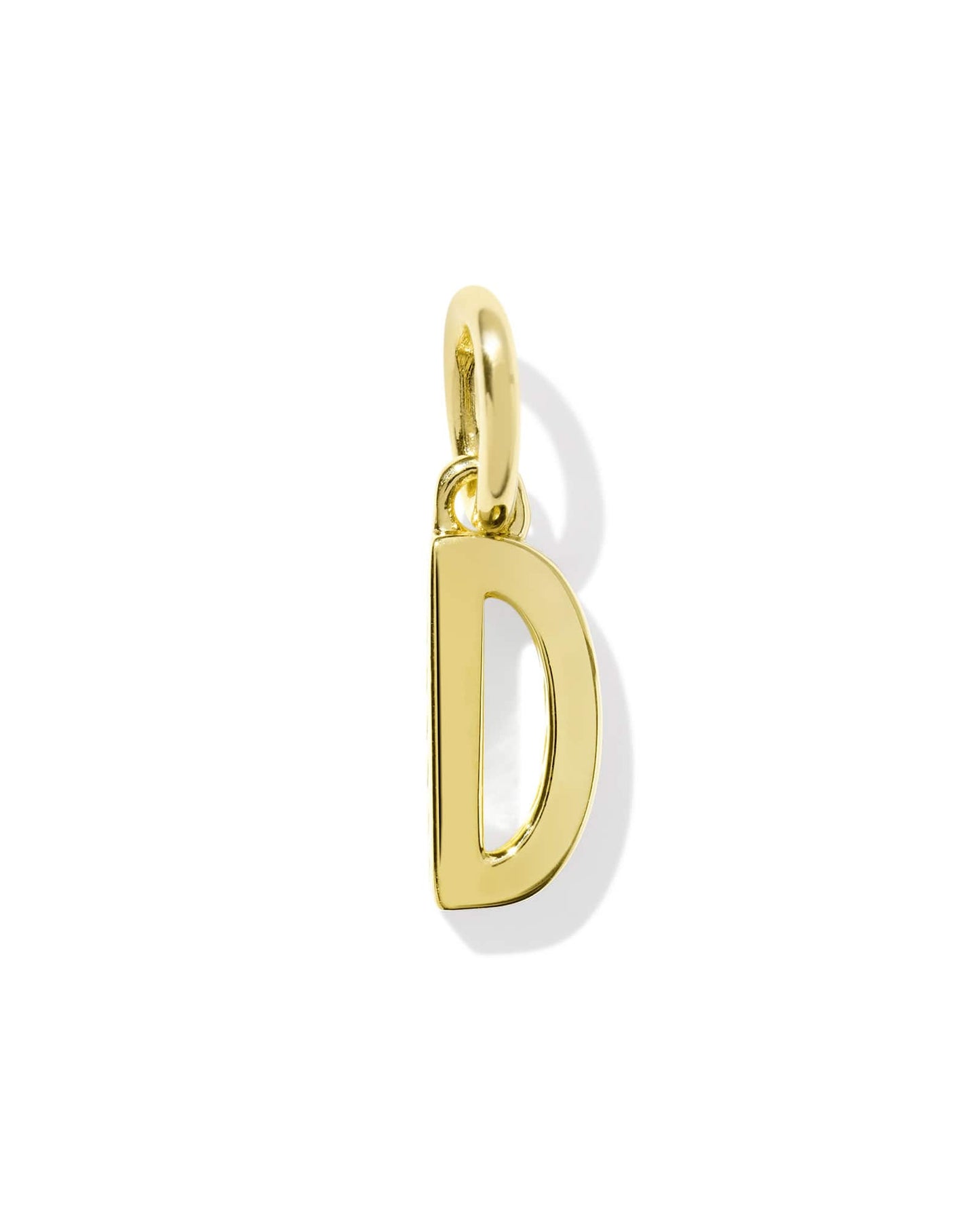 Metal Letter 18k Gold Vermeil Charm