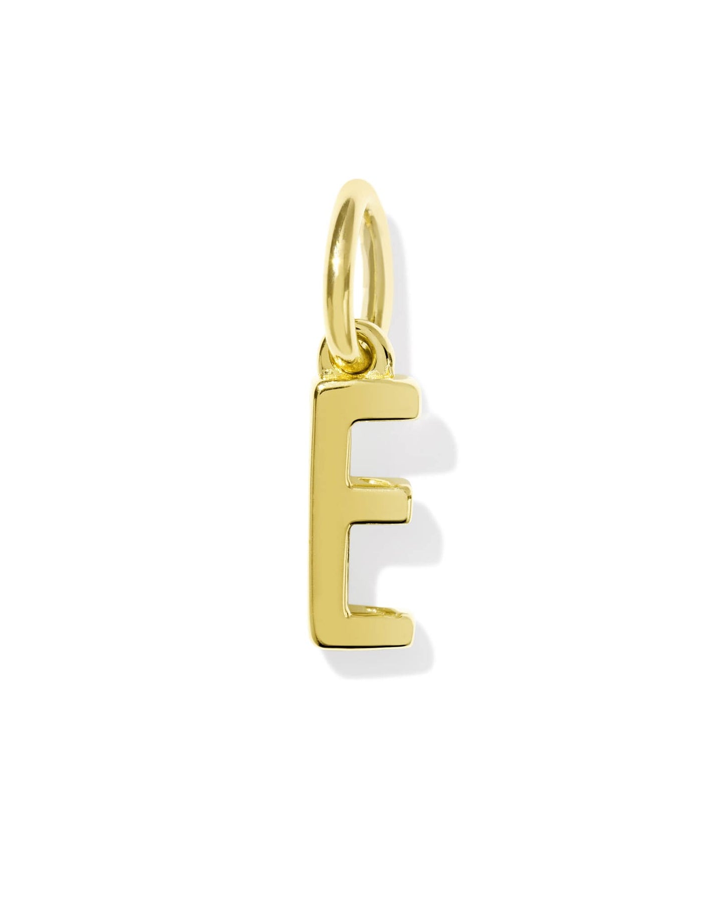 Metal Letter 18k Gold Vermeil Charm