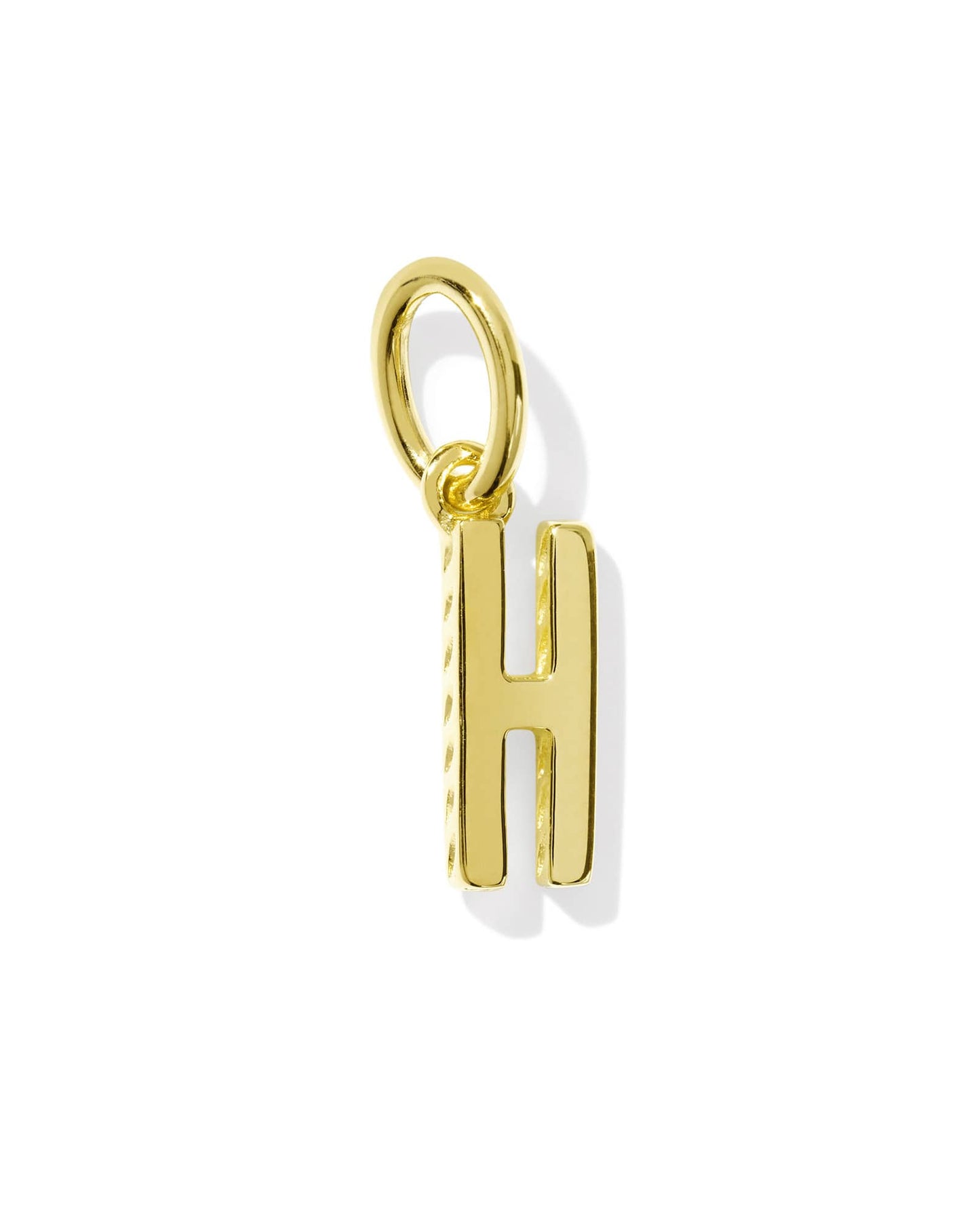 Metal Letter 18k Gold Vermeil Charm