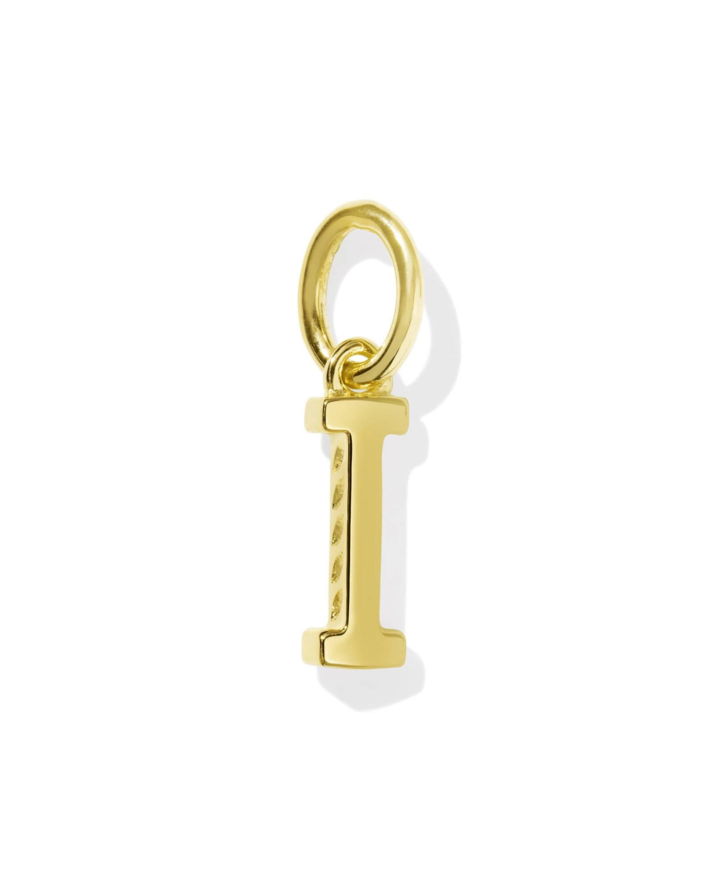 Metal Letter 18k Gold Vermeil Charm