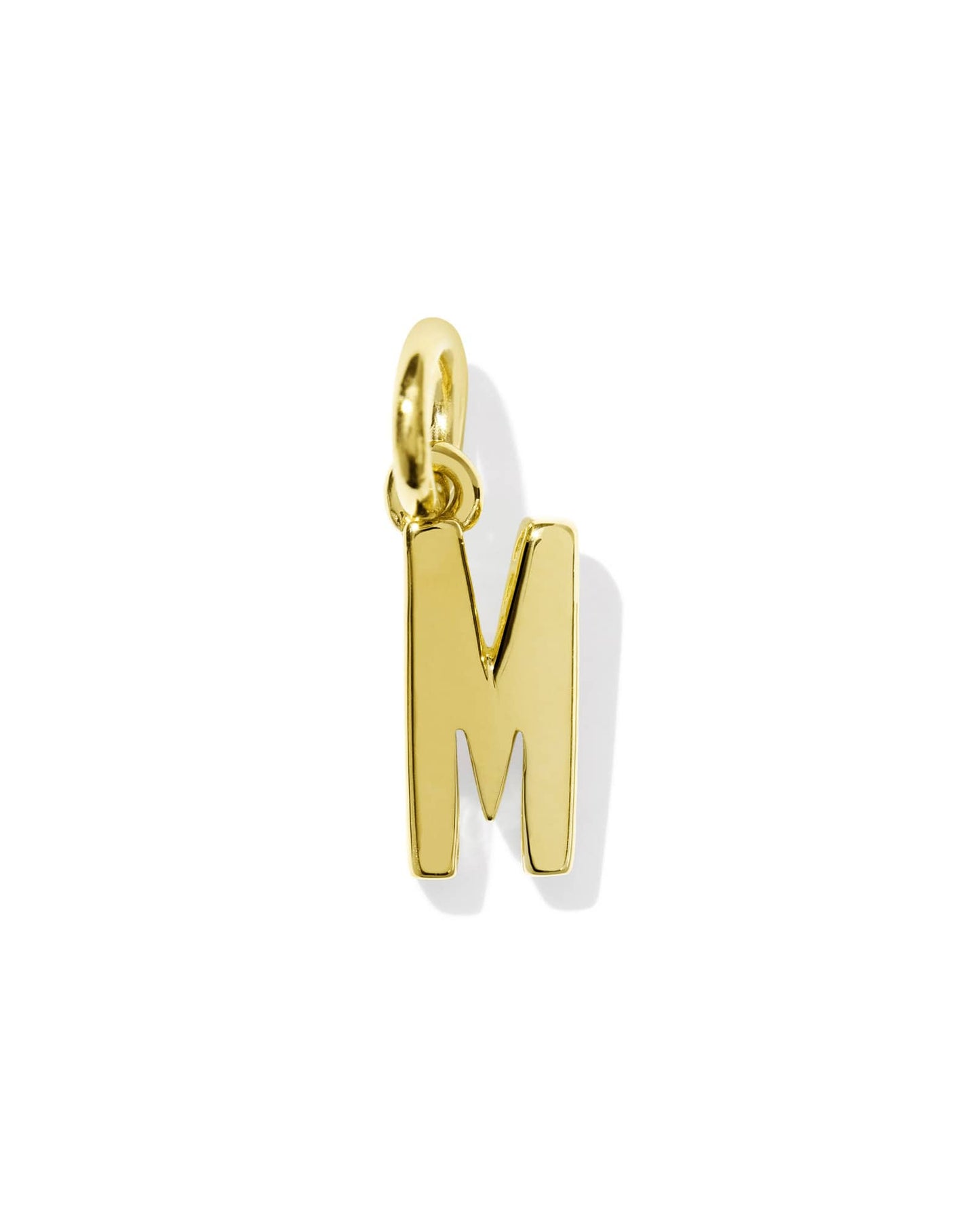 Metal Letter 18k Gold Vermeil Charm