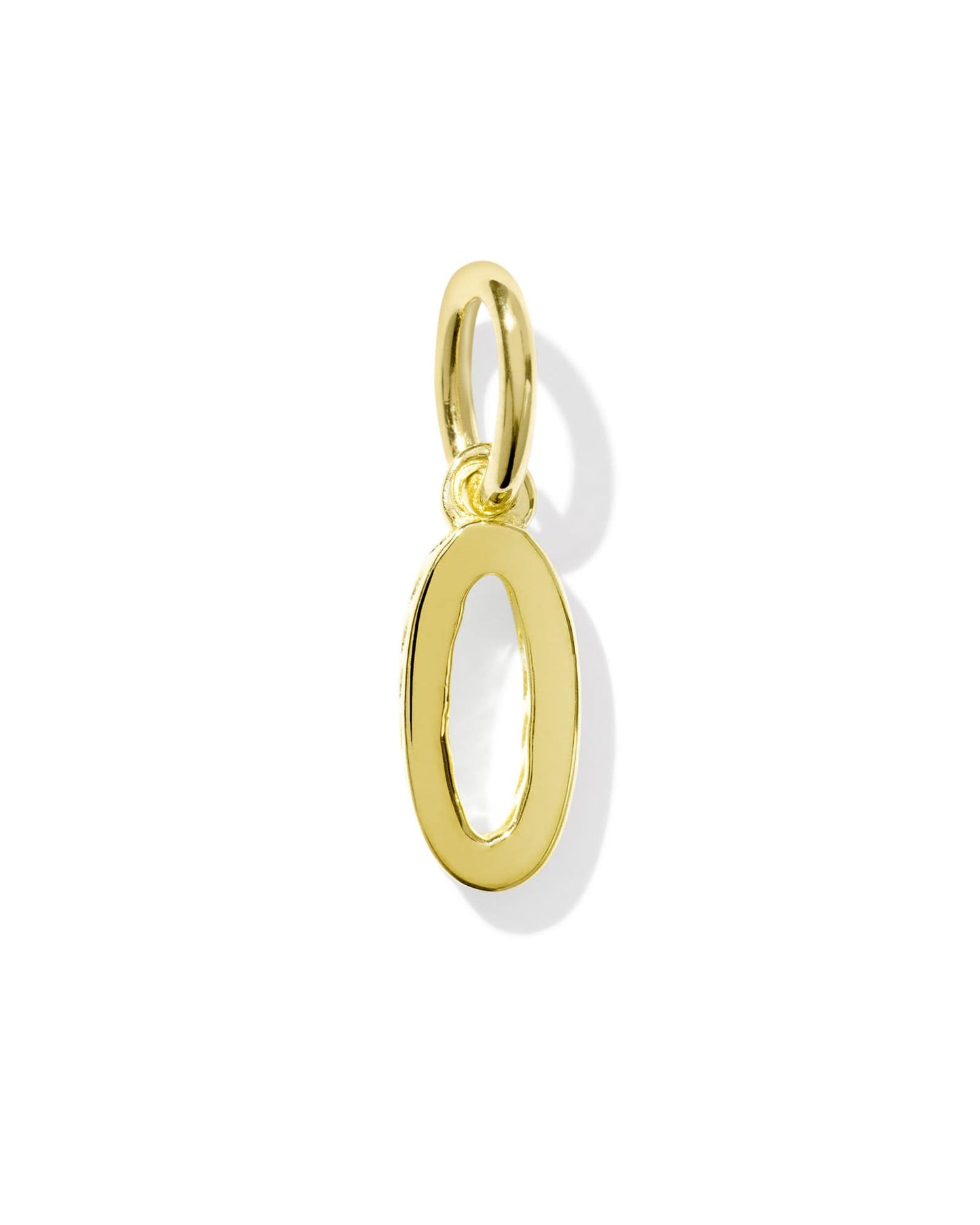 Metal Letter 18k Gold Vermeil Charm