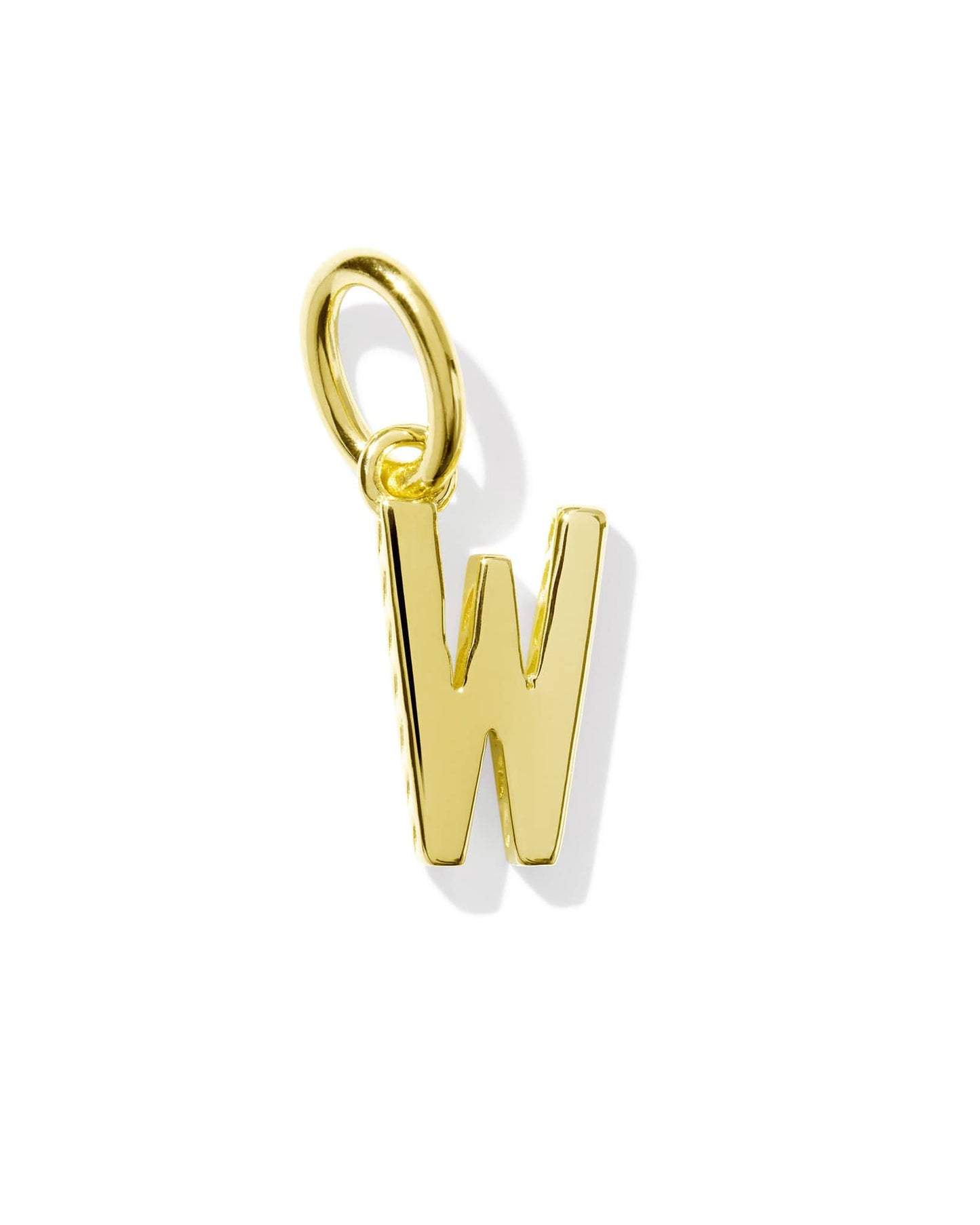 Metal Letter 18k Gold Vermeil Charm