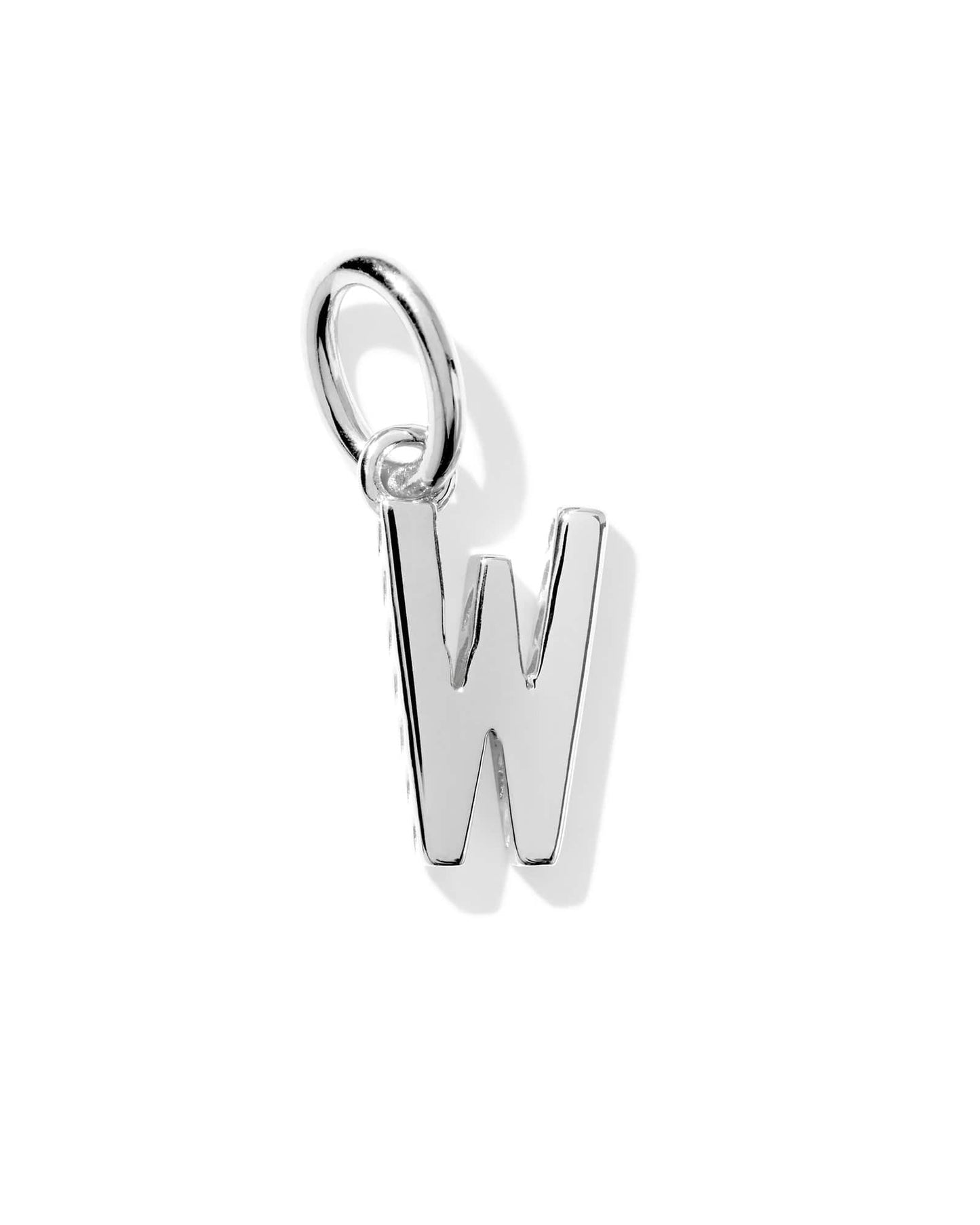 Metal Letter Sterling Silver Charm