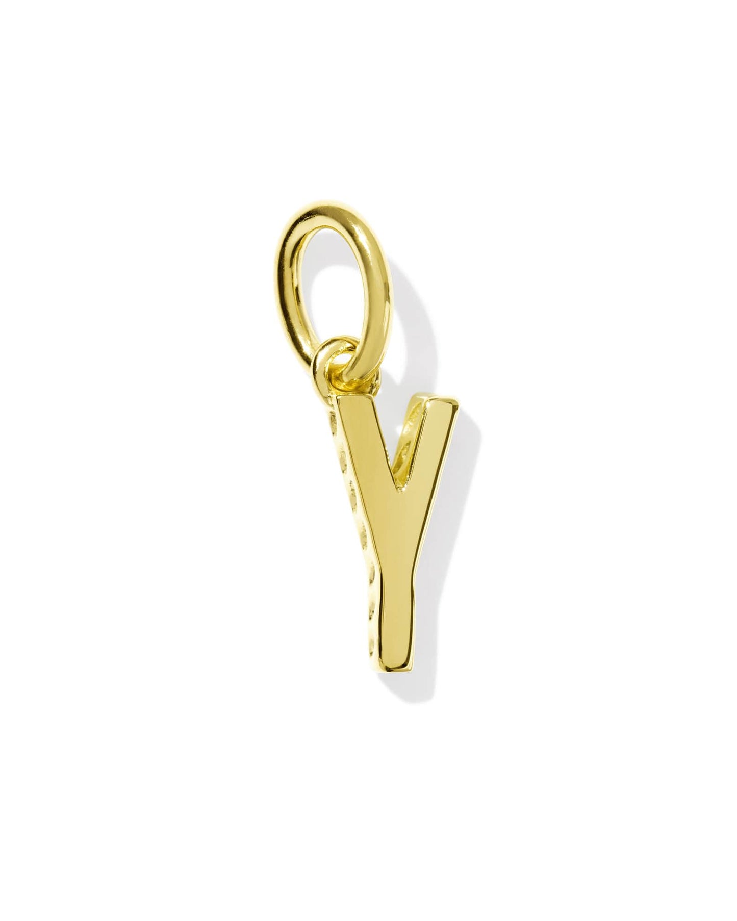 Metal Letter 18k Gold Vermeil Charm