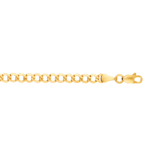 Royal Chain 14K Gold 4.4mm Lite Curb Chain LCRB100
