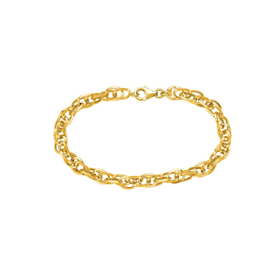 Royal Chain 14K Gold Polished Euro Link Chain LK263