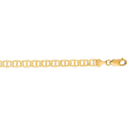 Royal Chain 14K Gold 6.3mm Mariner Chain M150