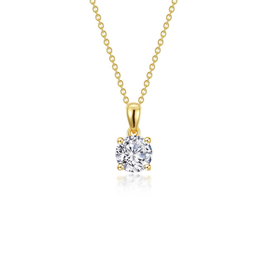Lafonn 1 CTW 4-Prong Solitaire Necklace