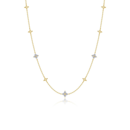Lafonn Trillium Station Necklace