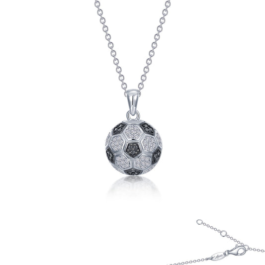 Lafonn Soccer Ball Necklace