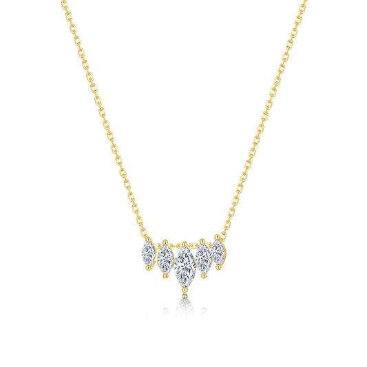 Lafonn Marquise Crown Ear Jacket Earrings