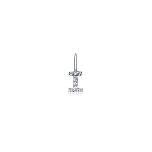 Lafonn Letter I Charm Pendant