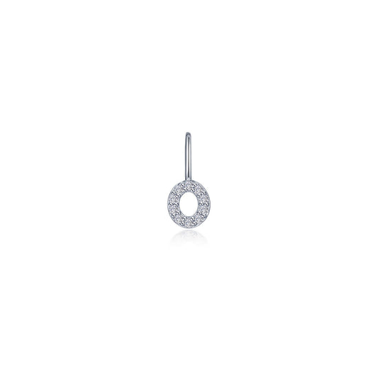 Lafonn Letter O Charm Pendant