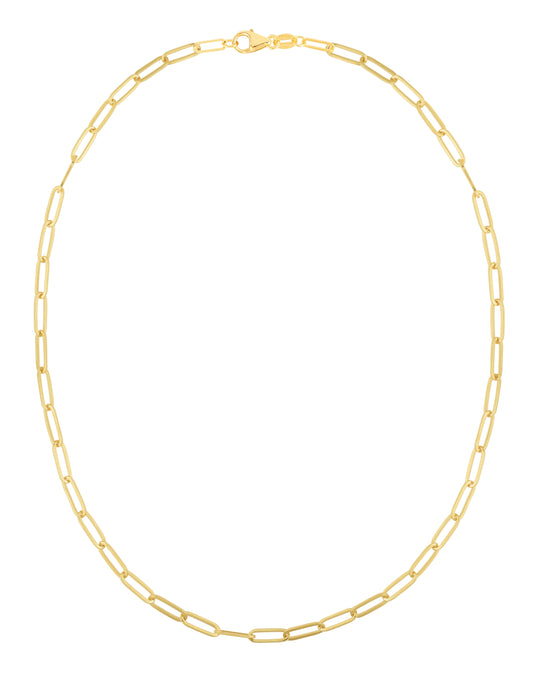 Royal Chain 14K 4mm Paperclip Chain PCLIP095
