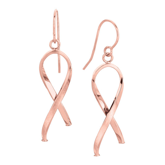Royal Chain 14K Gold Ribbon Freeform Earring PER1820