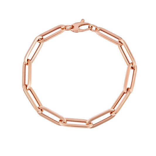Royal Chain 14K Gold 6.1mm Paperclip Chain PRC11168