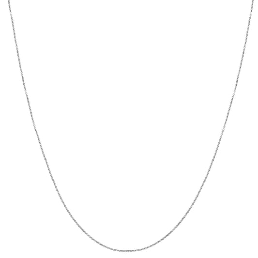 Royal Chain Platinum 0.97mm Oval Cable Chain PTRF025