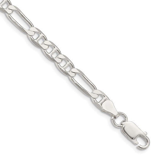 Sterling Silver 5.5mm Figaro Anchor Chain QAF150-8