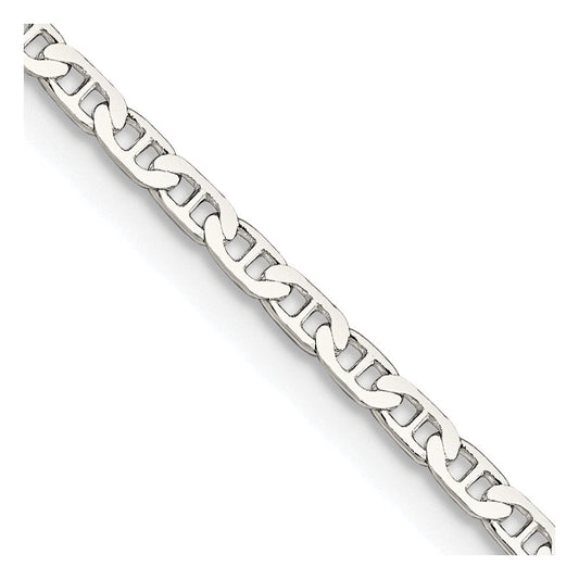 Sterling Silver 2.1mm Flat Anchor ChainQAN060